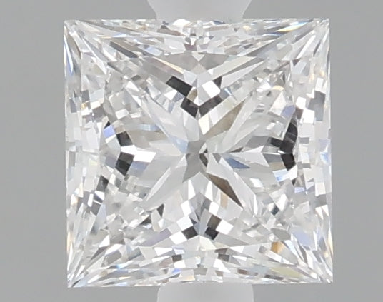 1.07 carat princess lab grown diamond D color VVS2 clarity
