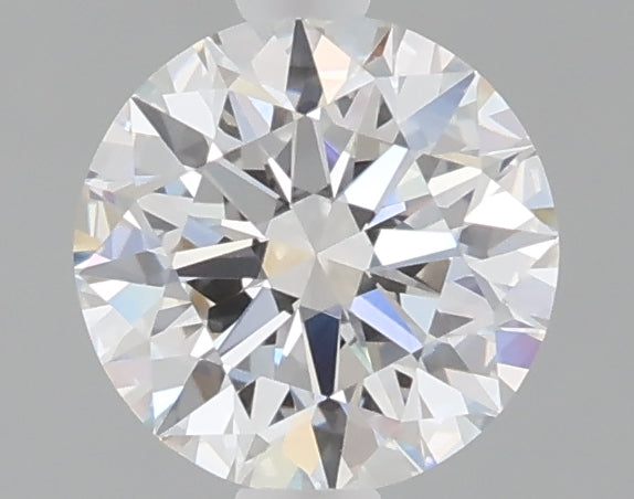 1.09 carat round lab grown diamond D color VVS2 clarity