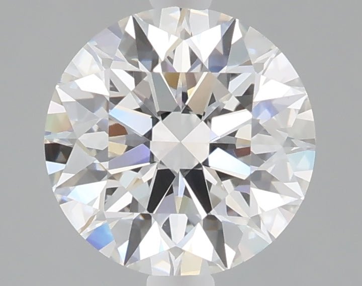 2.06 carat round lab grown diamond E color VVS2 clarity