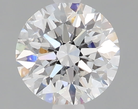 1.08 carat round lab grown diamond D color VVS2 clarity