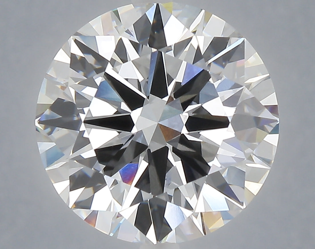 7.00 carat round lab grown diamond E color VVS2 clarity