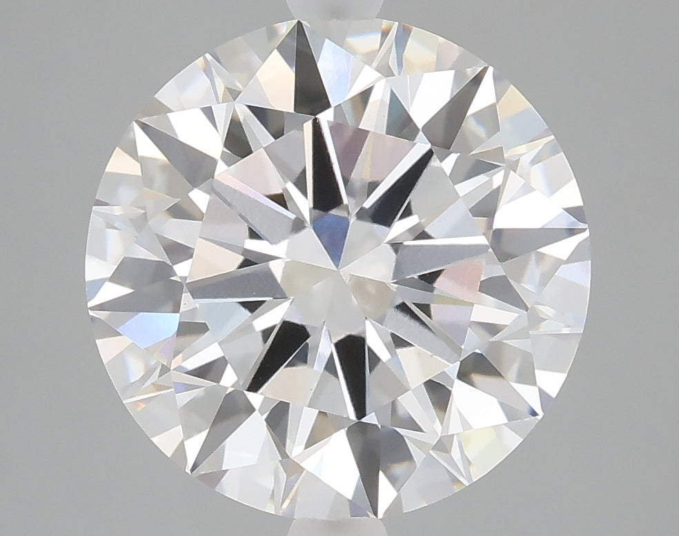 5.10 carat round lab grown diamond E color VVS2 clarity