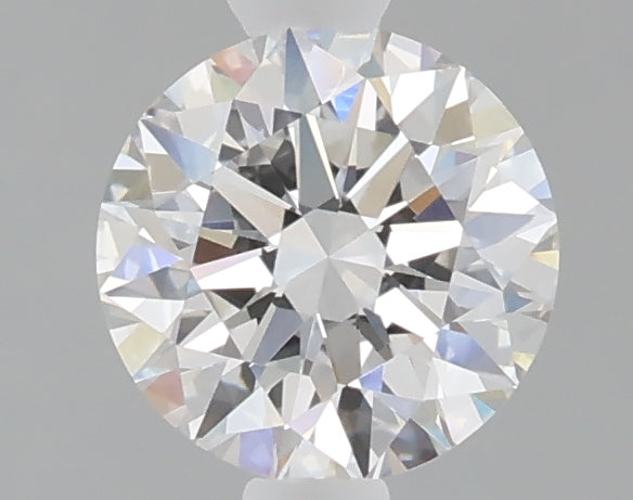 1.02 carat round lab grown diamond D color VVS2 clarity