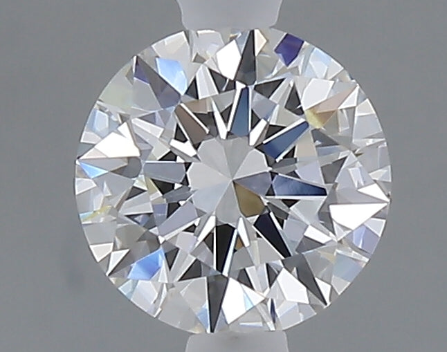 1.09 carat round lab grown diamond D color VVS2 clarity