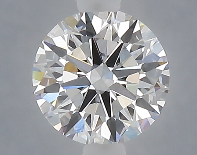 1.07 carat round lab grown diamond D color VVS2 clarity