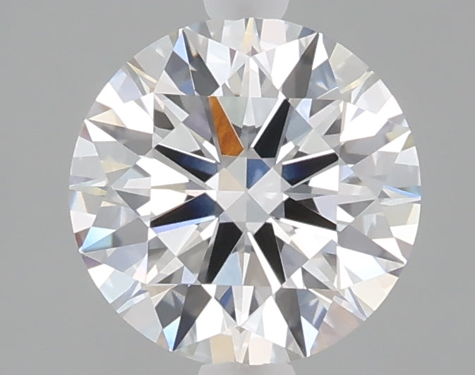 1.56 carat round lab grown diamond D color VVS2 clarity