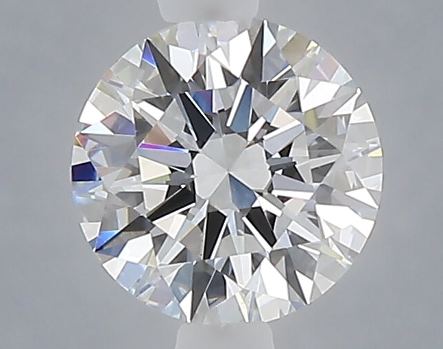 1.06 carat round lab grown diamond D color VVS2 clarity
