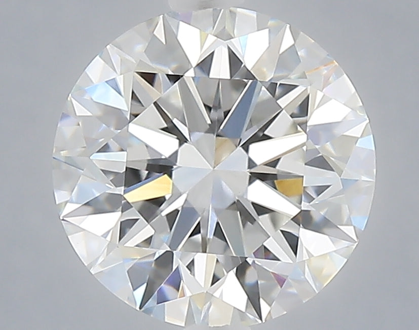 3.04 carat round lab grown diamond E color VVS2 clarity