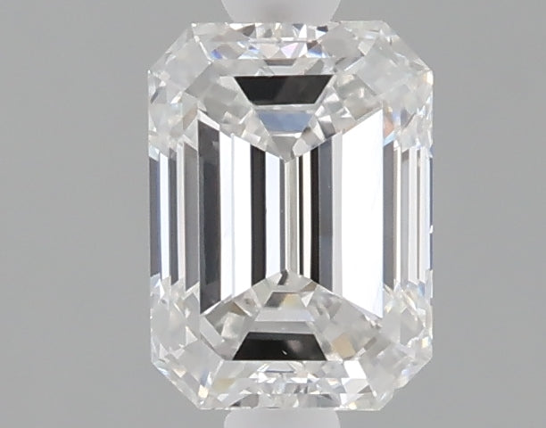 1.03 carat emerald lab grown diamond E color VS1 clarity
