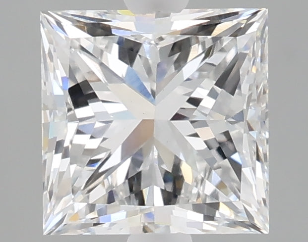 2.08 carat princess lab grown diamond D color VS1 clarity