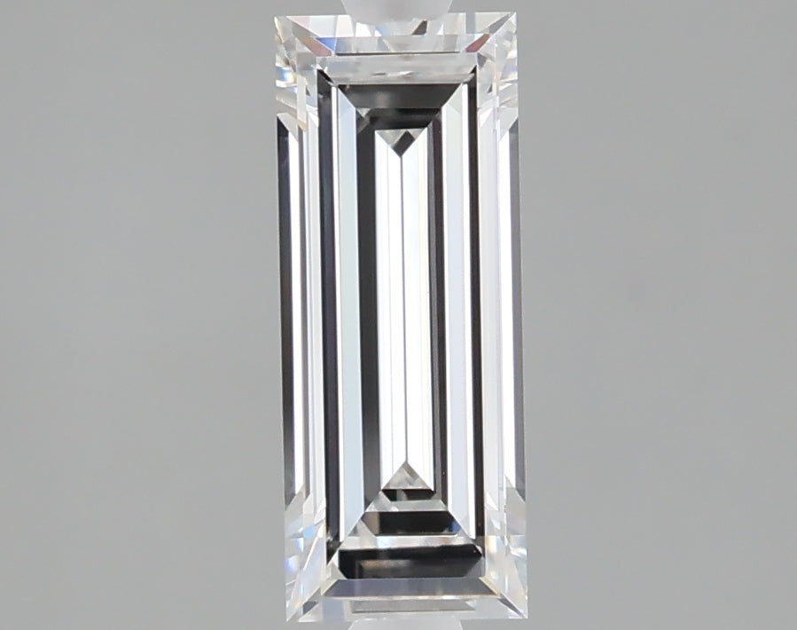 1.03 carat baguette lab grown diamond E color VVS2 clarity