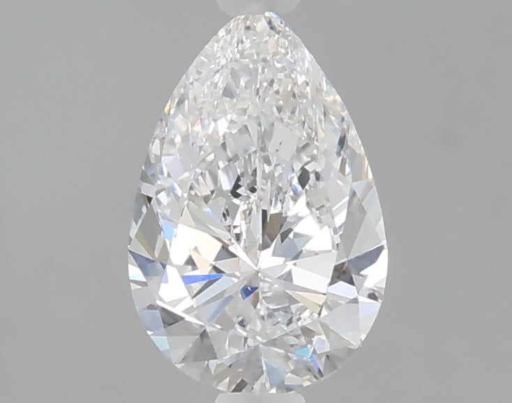 1.00 carat pear lab grown diamond D color VS1 clarity