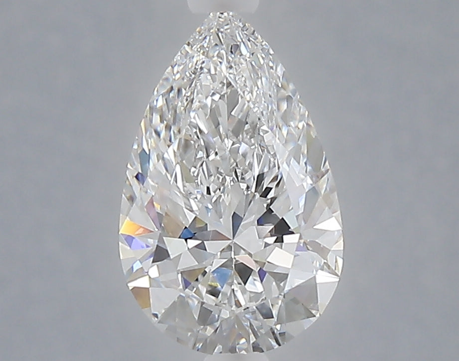 1.53 carat pear lab grown diamond D color VVS2 clarity