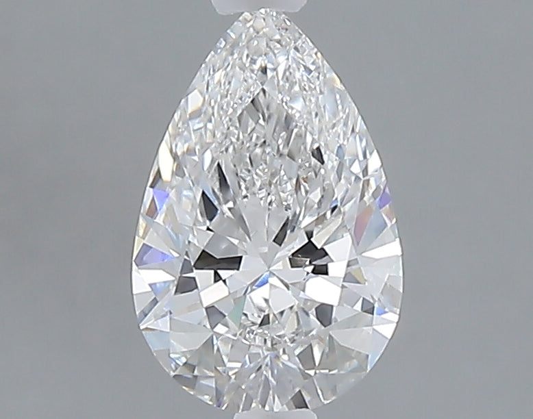 1.00 carat pear lab grown diamond E color VVS2 clarity