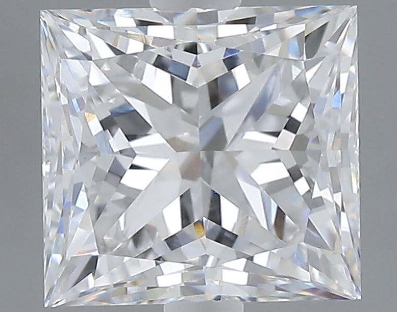2.04 carat princess lab grown diamond D color VS1 clarity