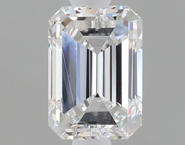 1.04 carat emerald lab grown diamond D color VS1 clarity