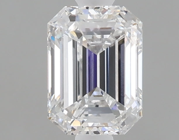 1.02 carat emerald lab grown diamond D color VVS1 clarity