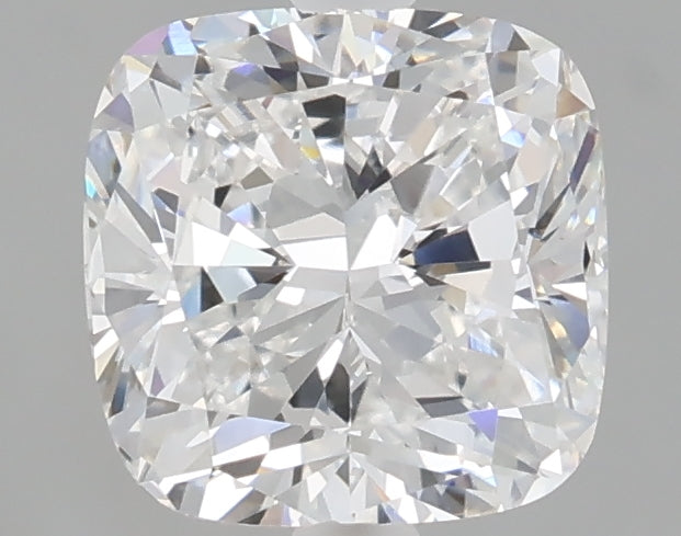 2.09 carat cushion lab grown diamond E color VVS2 clarity