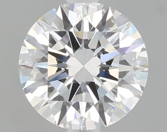 1.04 carat round lab grown diamond E color VVS2 clarity
