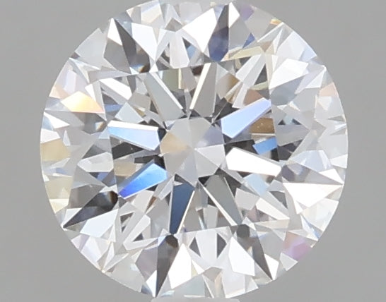 1.09 carat round lab grown diamond D color VVS2 clarity