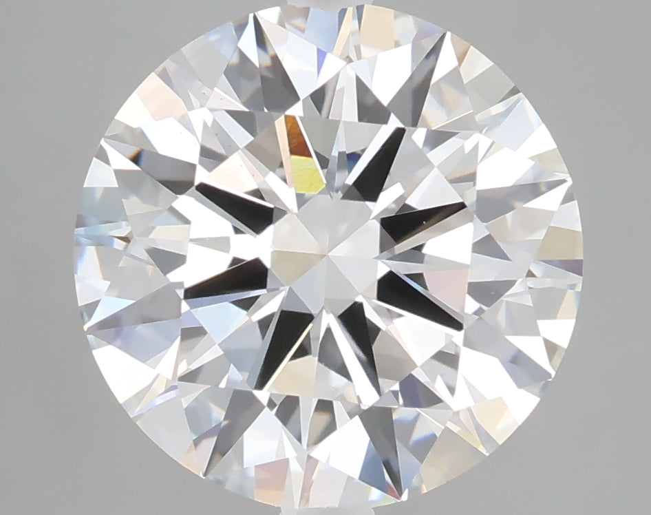 5.09 carat round lab grown diamond E color VS1 clarity