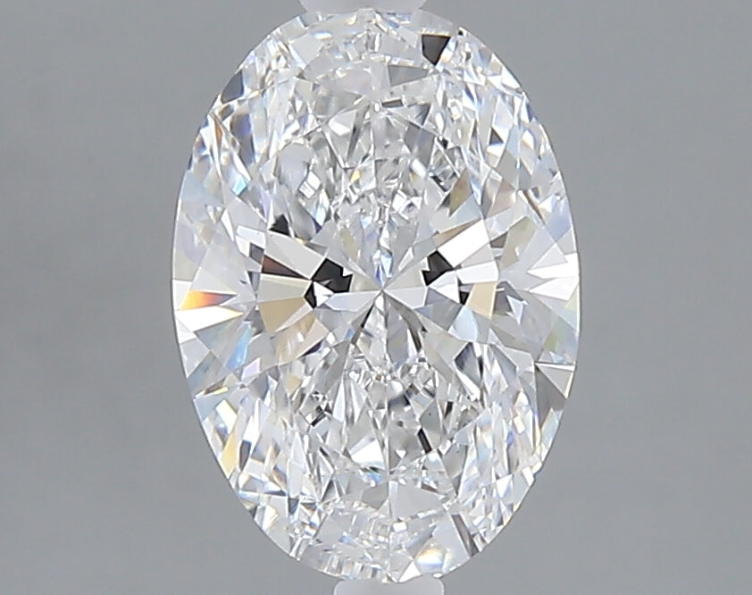 1.60 carat oval lab grown diamond D color VVS2 clarity