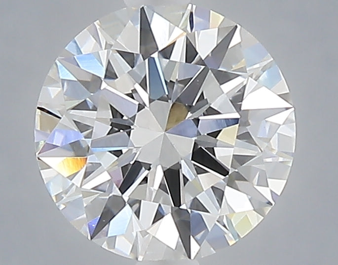 1.71 carat round lab grown diamond E color VS1 clarity