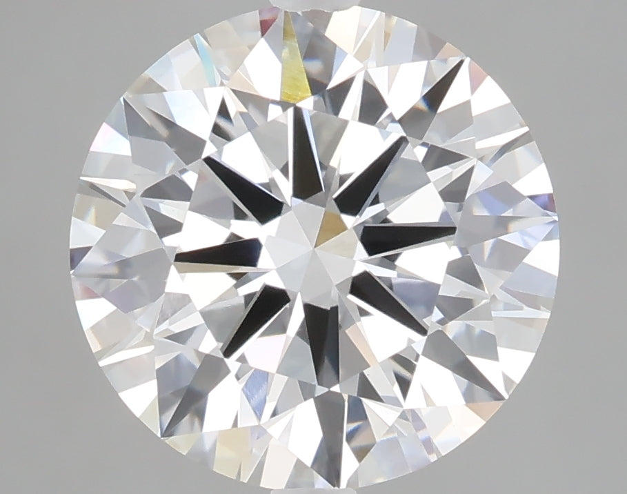 4.57 carat round lab grown diamond E color VVS2 clarity