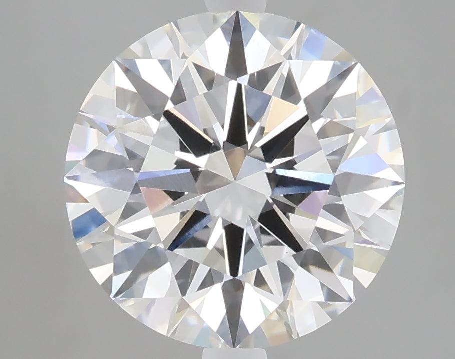 4.05 carat round lab grown diamond E color VS1 clarity