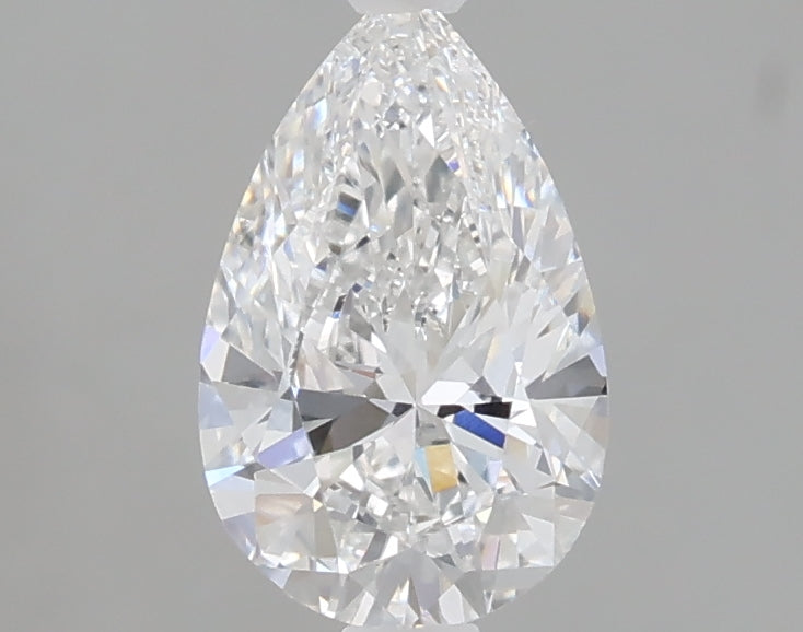 1.04 carat pear lab grown diamond D color VVS1 clarity