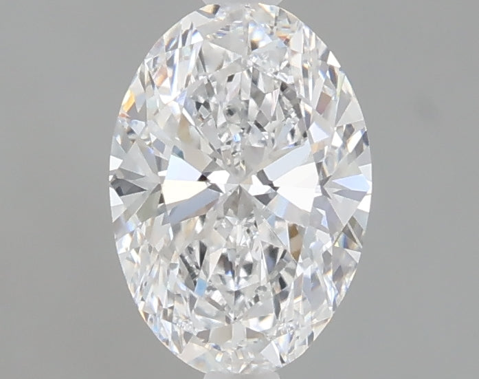 1.10 carat oval lab grown diamond E color VVS2 clarity