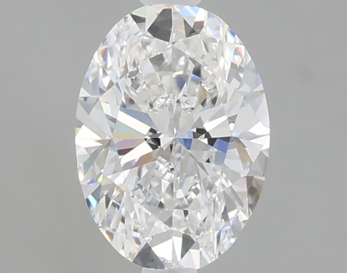 1.09 carat oval lab grown diamond D color VVS2 clarity