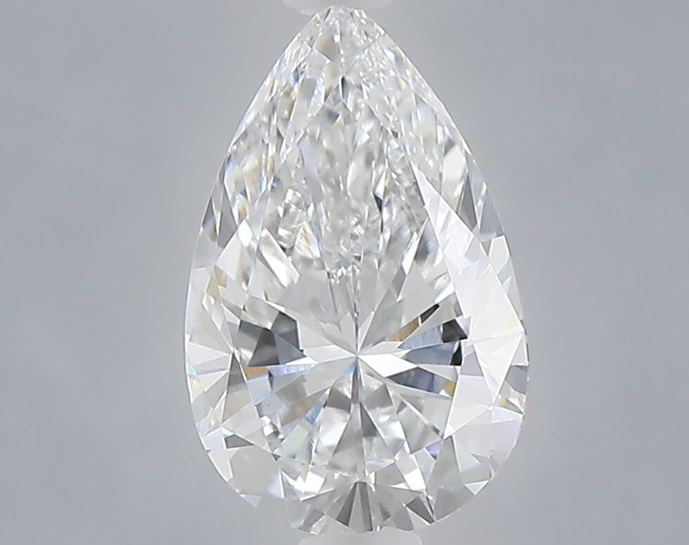 1.05 carat pear lab grown diamond D color VVS2 clarity