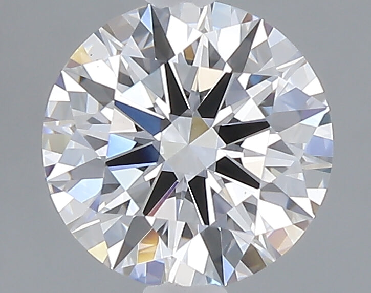 1.08 carat round lab grown diamond D color VS1 clarity