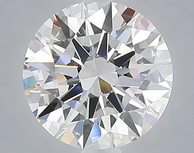 1.55 carat round lab grown diamond E color VVS2 clarity