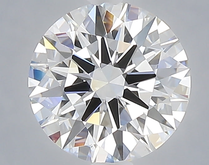1.56 carat round lab grown diamond D color VS1 clarity