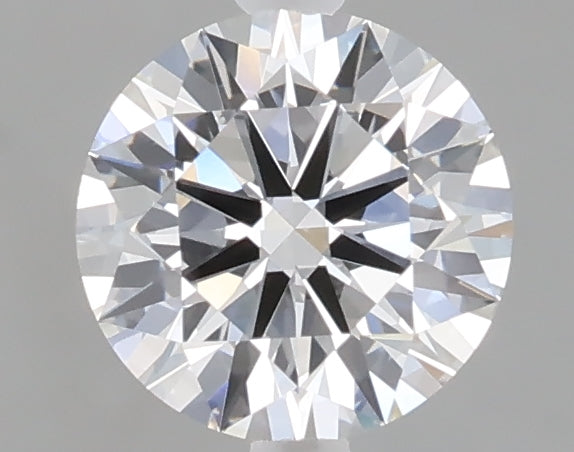 1.04 carat round lab grown diamond D color VVS2 clarity
