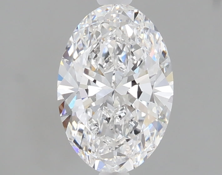 1.01 carat oval lab grown diamond D color VVS2 clarity