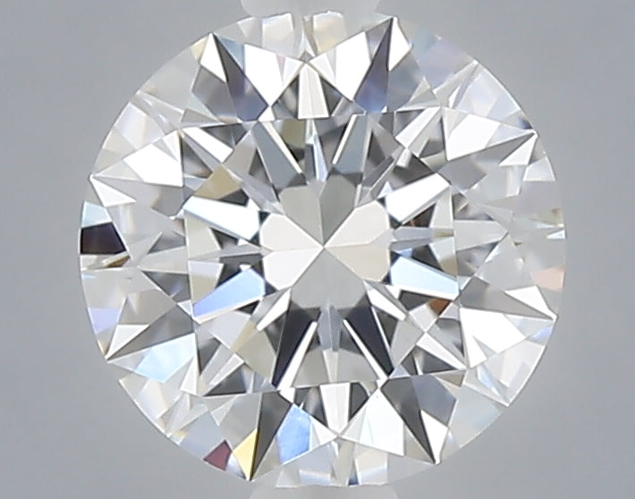 1.01 carat round lab grown diamond D color VVS2 clarity