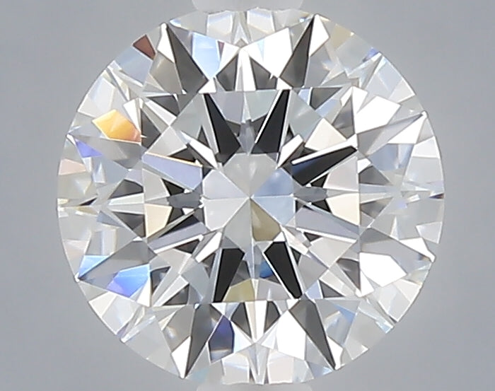 1.01 carat round lab grown diamond D color VVS2 clarity