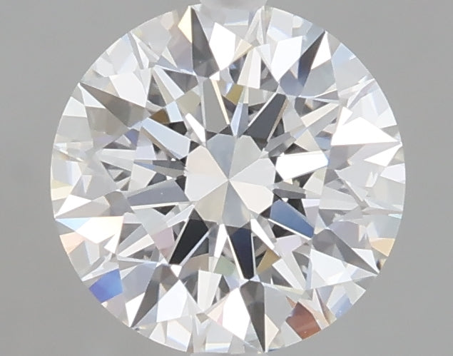 1.57 carat round lab grown diamond E color VVS2 clarity