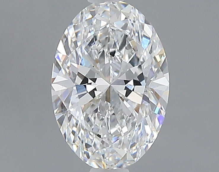 1.10 carat oval lab grown diamond E color VS1 clarity