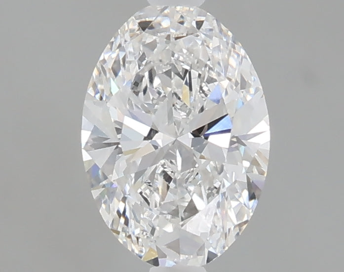 1.05 carat oval lab grown diamond E color VVS2 clarity
