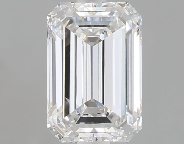 1.01 carat emerald lab grown diamond E color VVS2 clarity