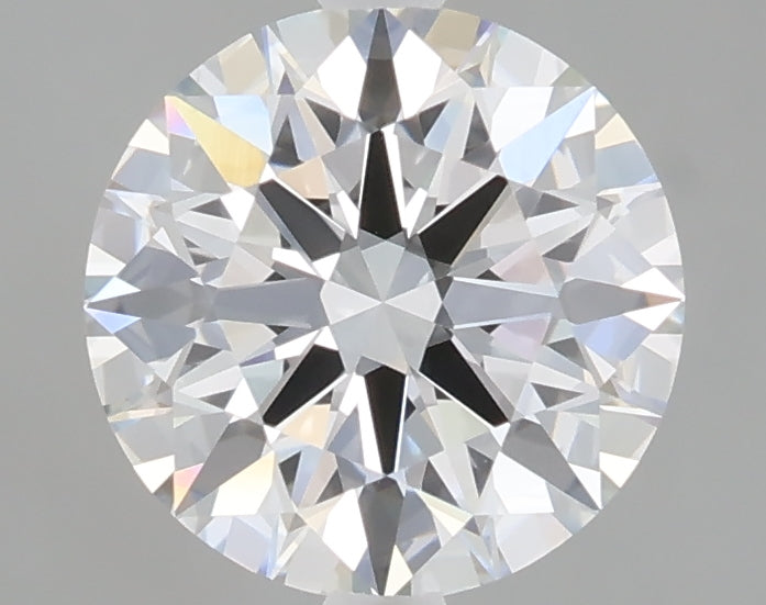 2.08 carat round lab grown diamond D color VVS2 clarity