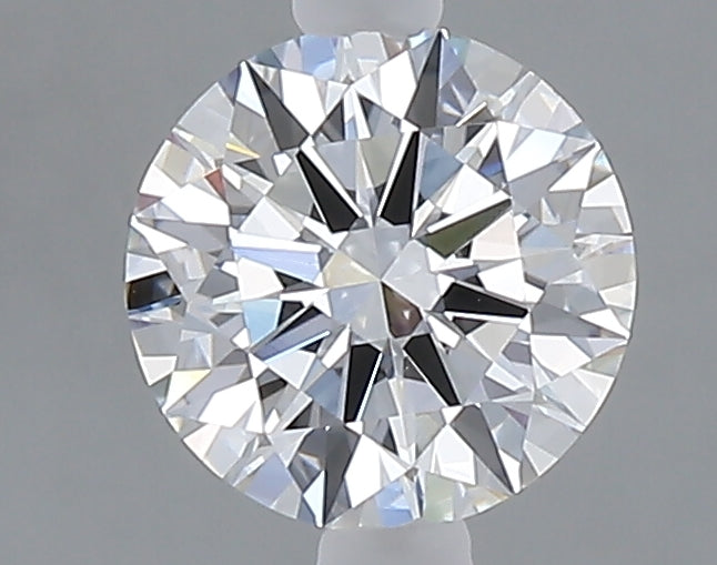 1.09 carat round lab grown diamond D color VVS2 clarity