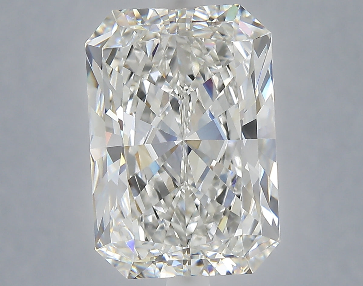 6.01 carat radiant lab grown diamond F color VS1 clarity