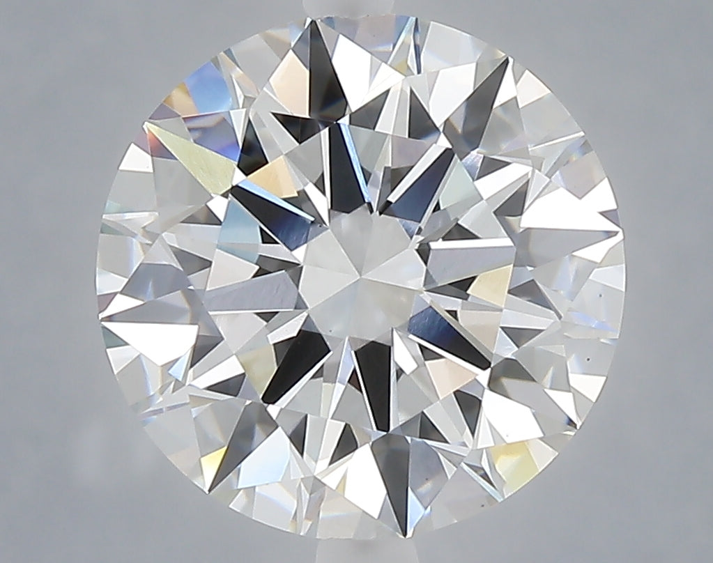 5.01 carat round lab grown diamond E color VS1 clarity