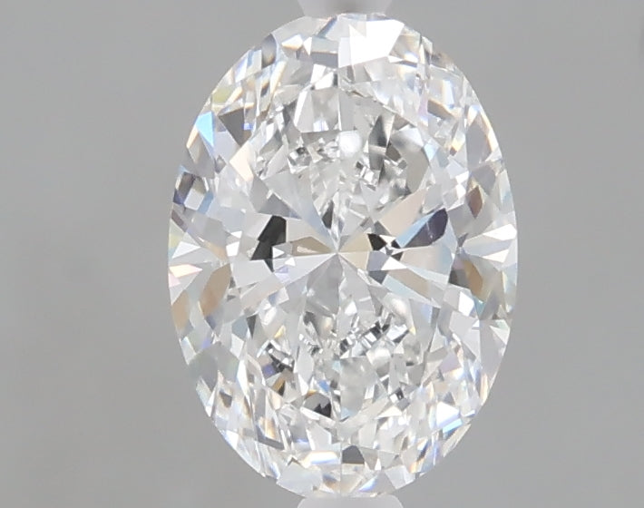 1.10 carat oval lab grown diamond D color VVS2 clarity