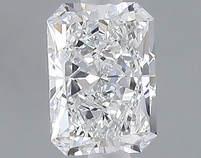 1.09 carat radiant lab grown diamond D color VVS2 clarity